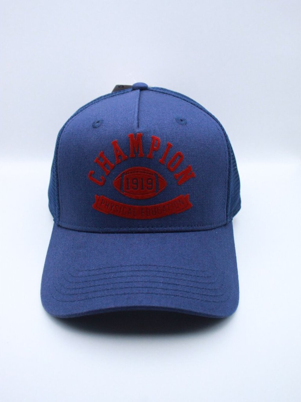 Men's Champion Adult Phys Ed Twill Snapback Trucker Hat - Blue